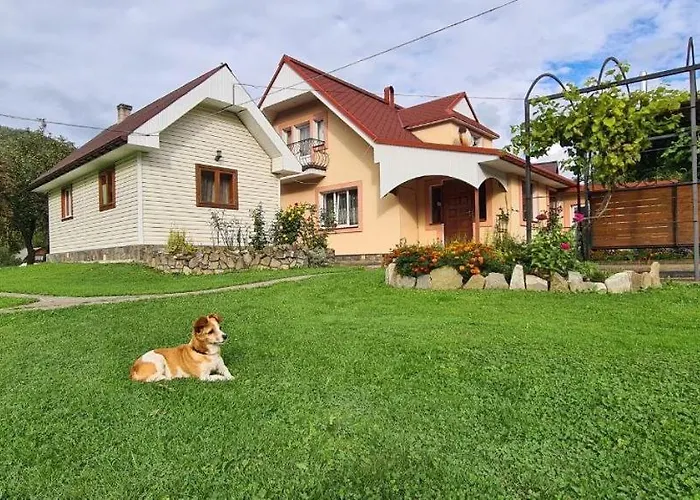 автентичний лофт в карпатах Vendégház *
